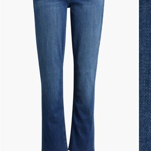 MOTHER Flare Jeans in Deep Blue